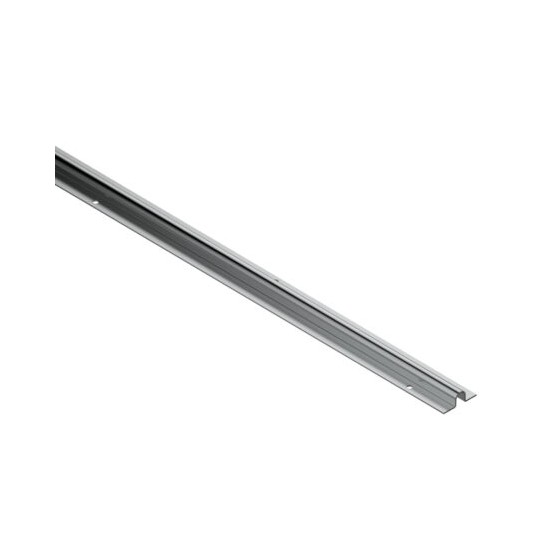 Rail de sol en U 16 mm acier galva lg 3000 portail coulissant