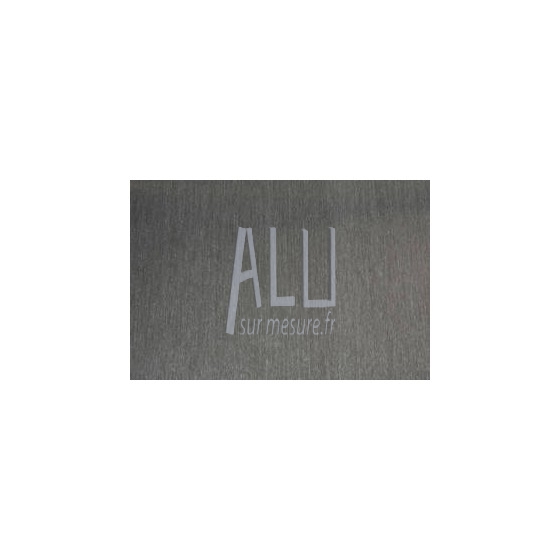 Plaque d'aluminium - épaisseur 10mm - Taille 200x250mm