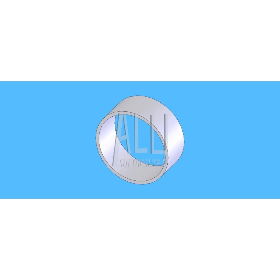 Tube rond alu diamètre 120x5 mm