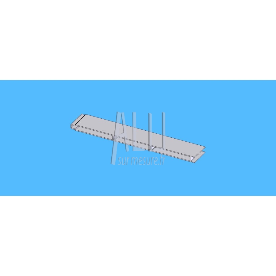 lame de remplissage alu 300x15x2.2 mm emboitable