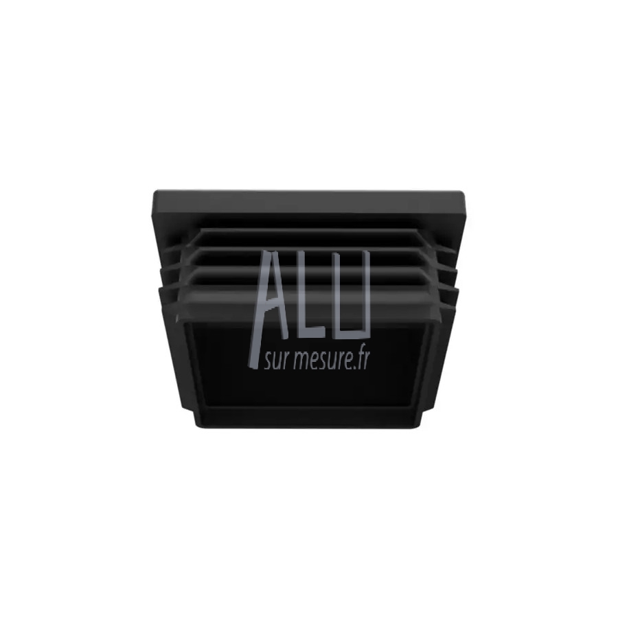 bouchon plastique pour tube carré de 110x110