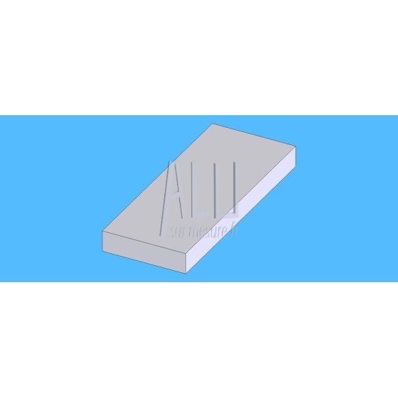 Plat alu 20x5 mm