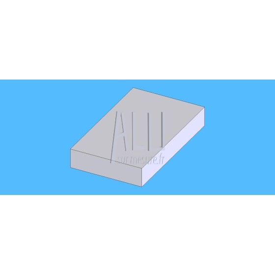 Plat alu 30x8 mm