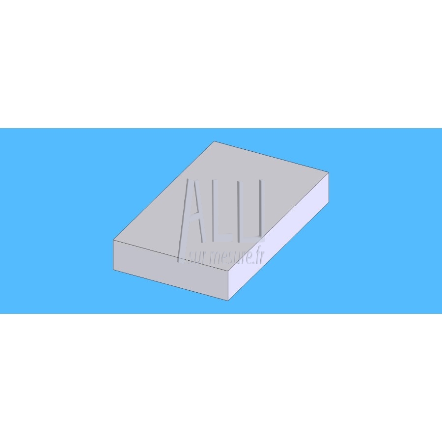 Plat alu 30x8 mm