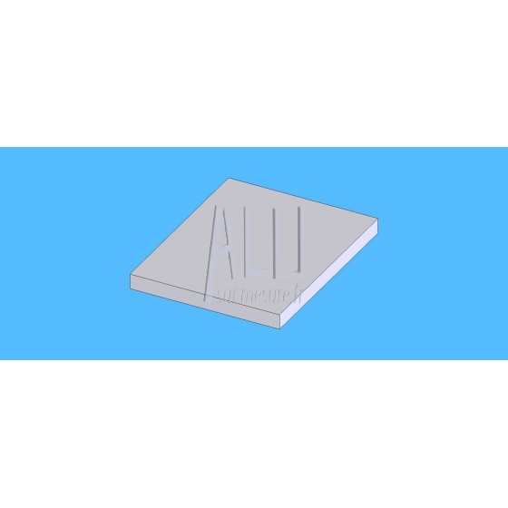 Plat alu 40x4 mm