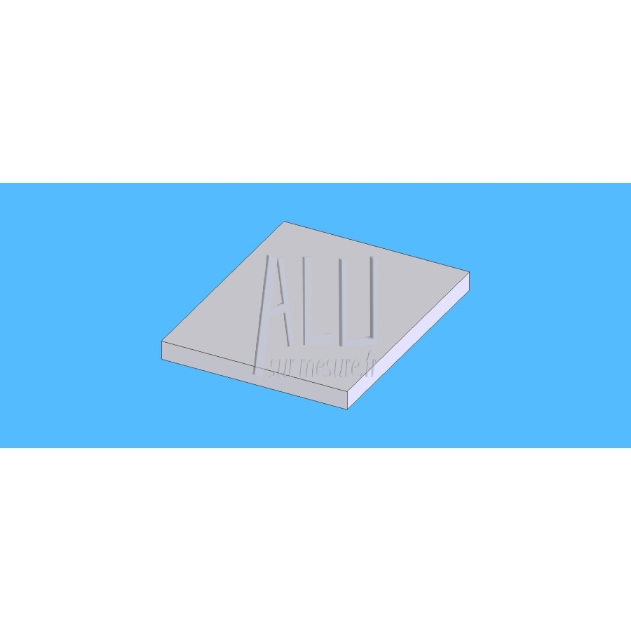 Plat alu 40x4 mm