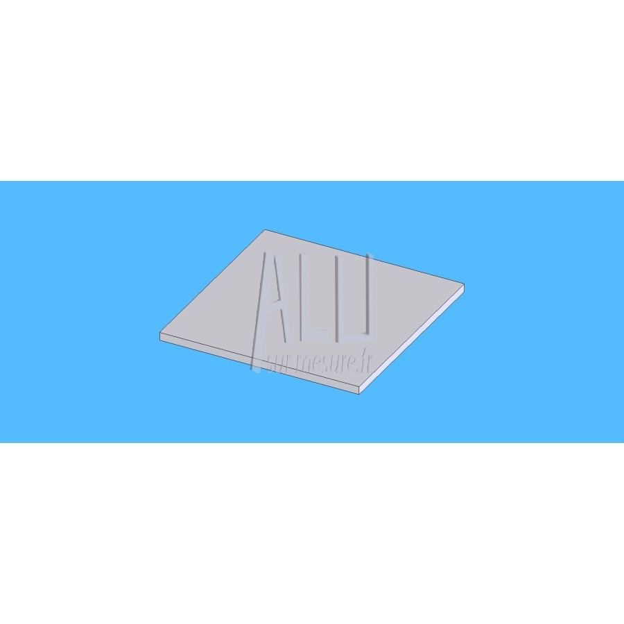 Plat alu 50x2 mm