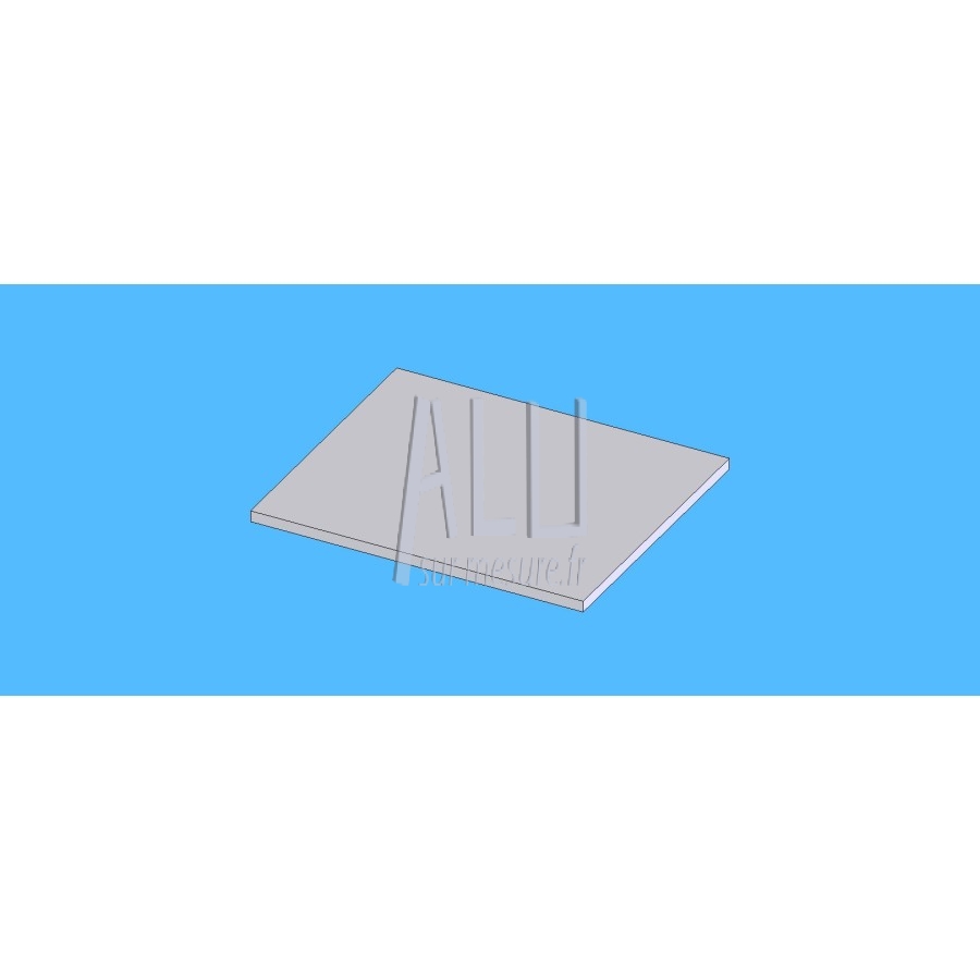 Plat alu 60x2 mm