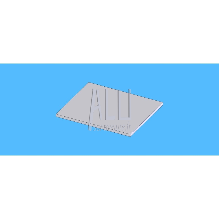 Plat alu 60x2 mm