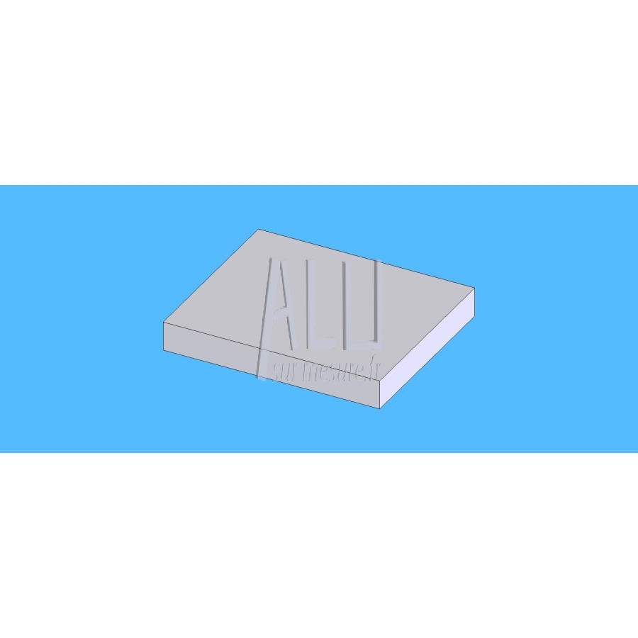 Plat alu 60x8 mm