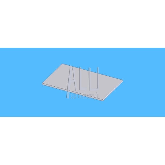 Plat alu 80x2 mm