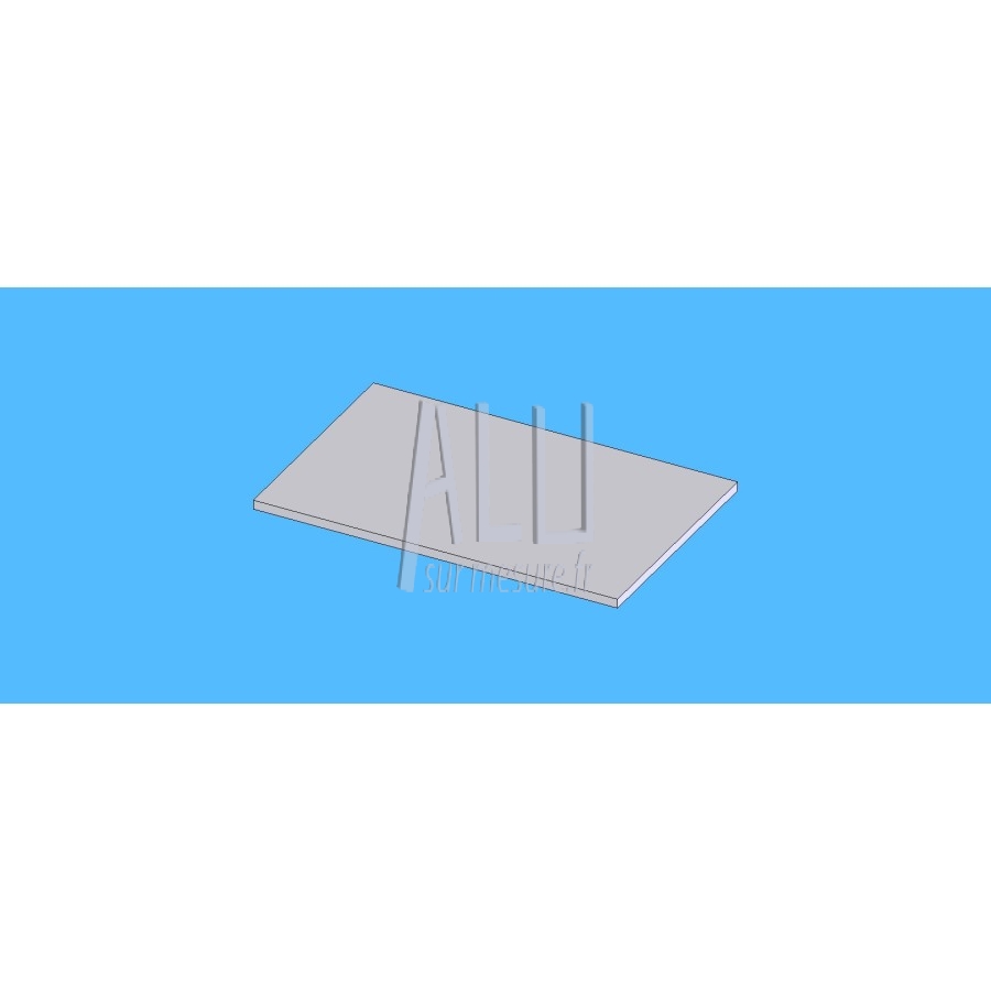 Plat alu 80x2 mm