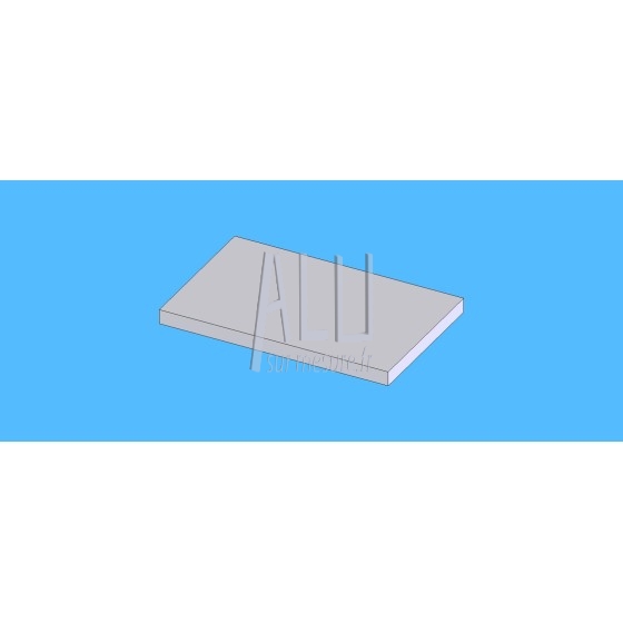 Plat alu 80x5 mm