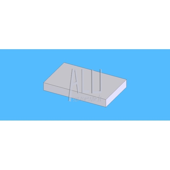 Plat alu 80x10 mm