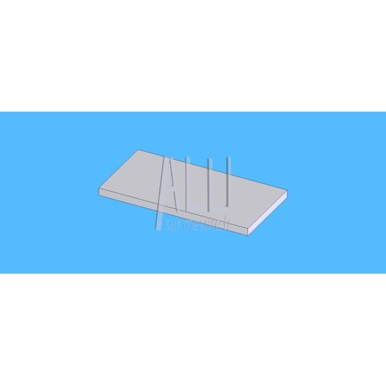 Plat alu 100x5 mm
