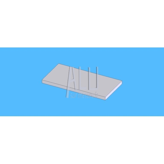 Plat alu 100x5 mm