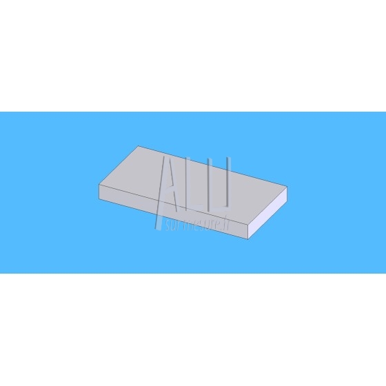 Plat alu 100x10 mm