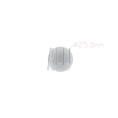 Rond plein alu 25 mm