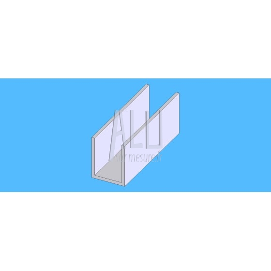U angles vifs 20x16x1.5 mm
