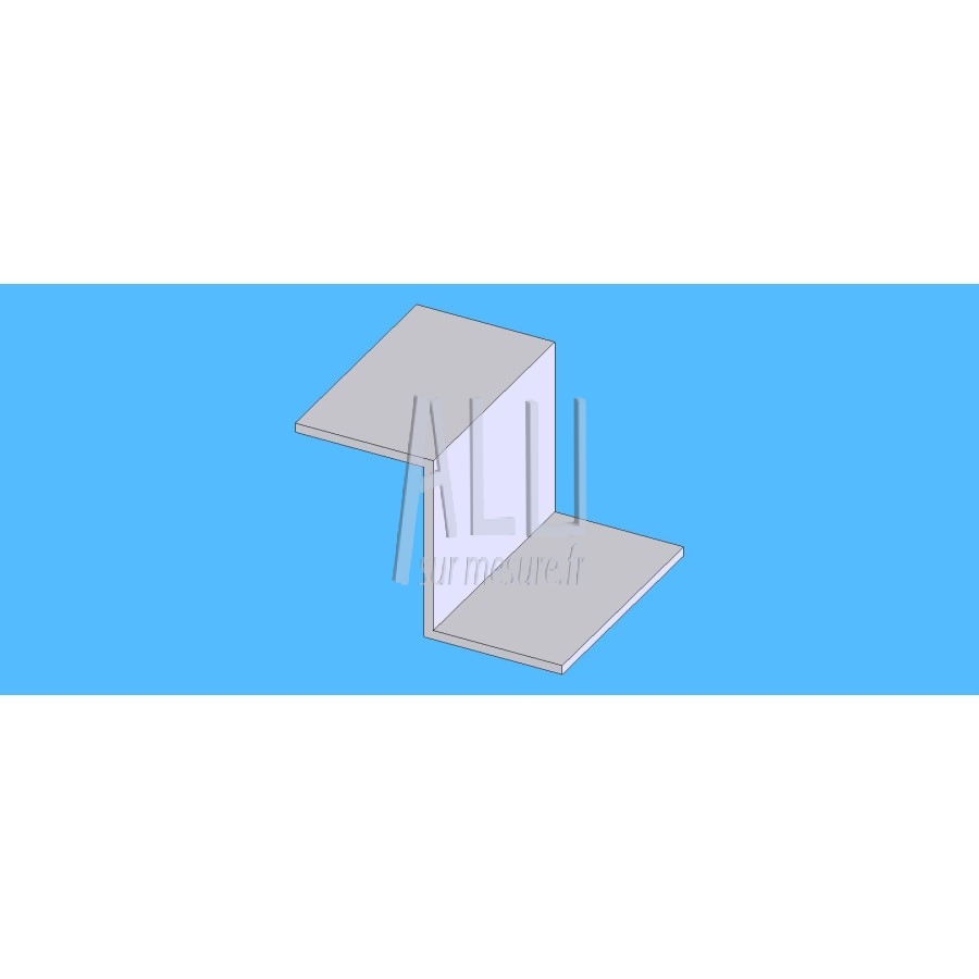 Z alu 40x30x30x2 mm angles vifs