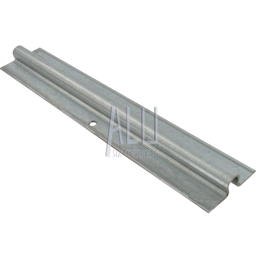 Rail de sol en oméga inox 304 L lg 3500 portail coulissant Rail de sol en oméga inox 304 L lg 3500 portail coulissant